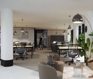 Bureau privé 56 m² 11 postes Location bureau Rue des Cuirassiers Lyon 69003 - photo 4
